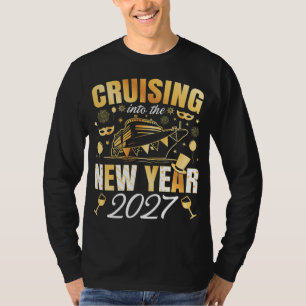 T-shirt Croisière dans la nouvelle année 2027 Hommes LS