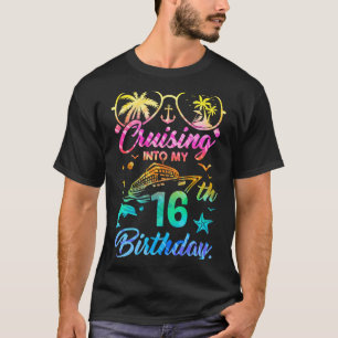 T-shirt Croisière Dans Ma 16ème Fête Anniversaire 16 Ans