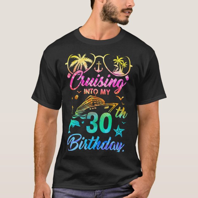 T-shirt Croisière Dans Ma 30e Fête D'Anniversaire 30 Ans (Devant)