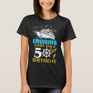 T-shirt Croisière dans mon 50e anniversaire 50 ans croisiè