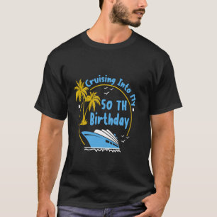 T-shirt Croisière Dans Mon 50e anniversaire Croisière 50 a