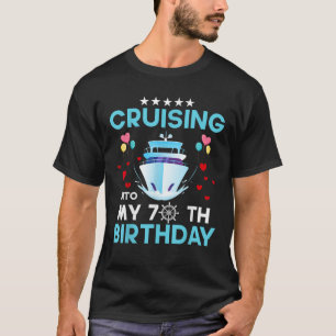 T-shirt Croisière Dans Mon 70 Ans Croisière Anniversaire 7