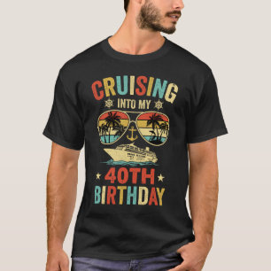 T-shirt Croisière dans My 40th Birthday Family Cruise 40 B
