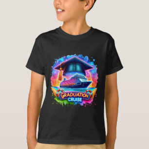 T-shirt Croisière de fin d'études Croisière Diplômé Plage