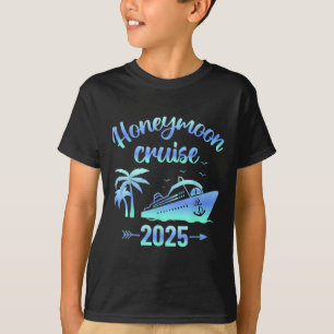 T-shirt Croisière de lune de miel Tout juste mariés 2025 C