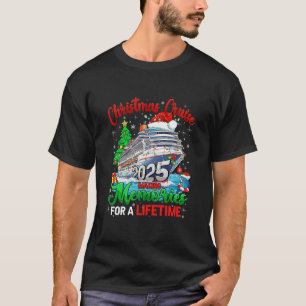 T-shirt Croisière de Noël 2025 Créer des Souvenirs Pour Un