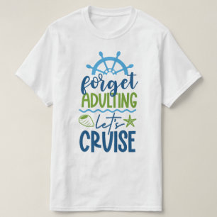 T-shirt Croisière de nom personnalisé