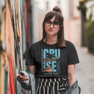 T-shirt Croisière d'été sur mesure Reunion familiale