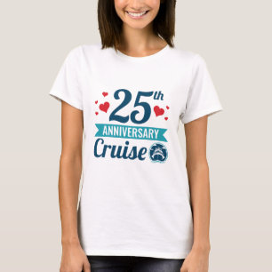 T-shirt Croisière du 25e anniversaire