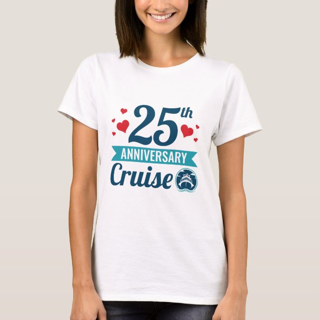 T-shirt Croisière du 25e anniversaire (Devant)