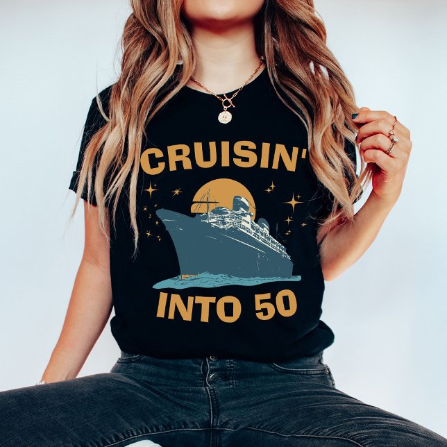 T-shirt Croisière En Âge Personnalisé Anniversaire Chemise (Créateur téléchargé)