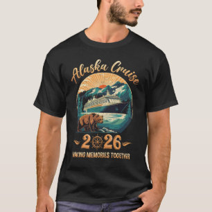 T-shirt Croisière en Alaska 2026 Aventure en famille tenue