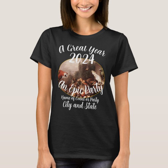 T-shirt Croisière en bateau de retraite de la promotion de (Devant)