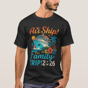 T-shirt Croisière en famille 2026 Oh Bateau Drôle de Crois