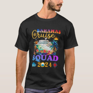 T-shirt Croisière en famille Bahamas 2024 Vacance jumelée