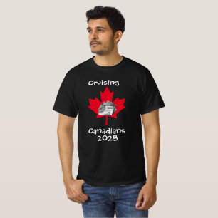 T-shirt Croisière en famille Canadiens Personnaliser T-shi