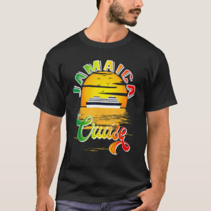 T-shirt Croisière en Jamaïque Voile Jamaïcain Vacances aux
