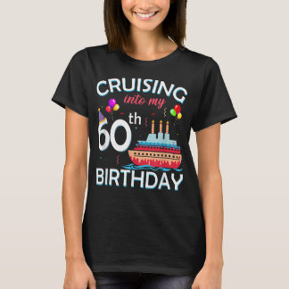 T-shirt Croisière En Mon 60e Anniversaire Croisière 60 Ans