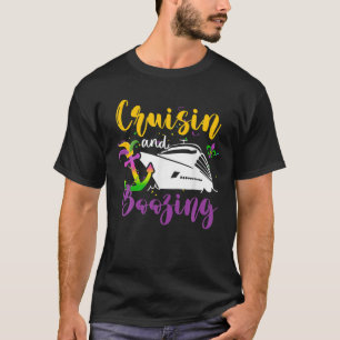 T-shirt Croisière Et Boozing Mardi Gras Cruise 2022 Matchi
