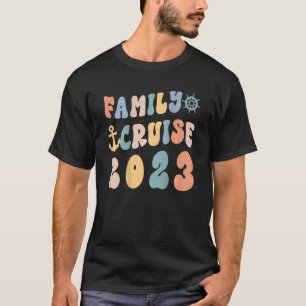 T-shirt Croisière familiale 2023 Équipe de croisière jumel