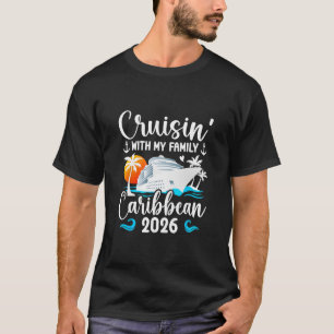 T-shirt Croisière familiale dans les Caraïbes 2026 Famille