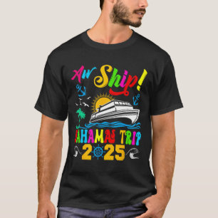 T-shirt Croisière familiale rétro Hamas 2025 Trip été