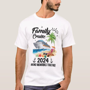 T-shirt Croisière Famille 2024 Faire des souvenirs ensembl