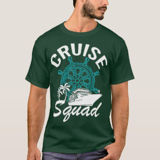 T-shirt Croisière Famille Correspondant Croisière Voyage