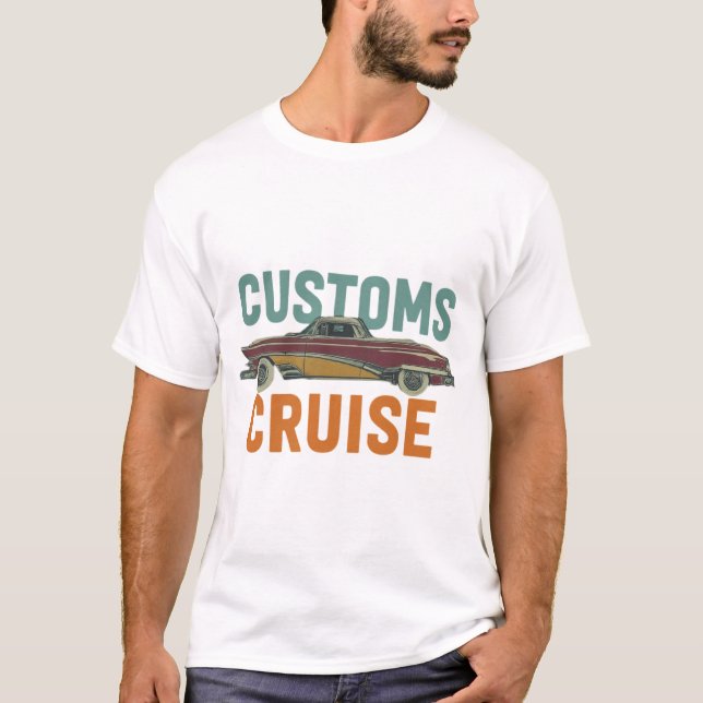 T-shirt Croisière personnalisée (Devant)