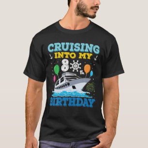 T-shirt Croisière sur mon escouade de croisière de 80e ann