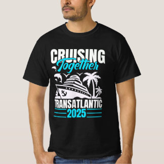 T-shirt Croisière Transatlantique Ensemble 2025 Croisière