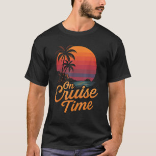 T-shirt Croisière tropicale en vacances avec palmier Su