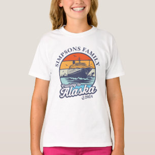 T-shirt Croisière vers Alaska Custom Family Matching Group