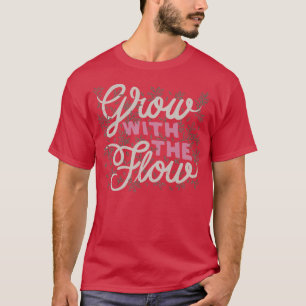 T-shirt Croissance Avec Le Flux