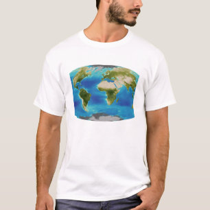T-shirt Croissance de plantes moyenne de la terre