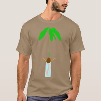 T-shirt Croissance du cure-dents à graines Avocado