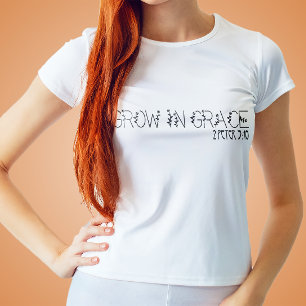 T-shirt Croissance En Grace Christian