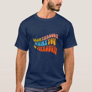 T-shirt Croître à travers 