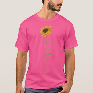 T-shirt Croître À Travers Ce Que Vous Allez À Travers Le T