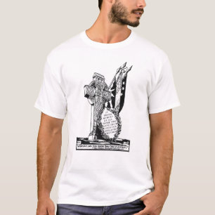 T-shirt Croix celtique irlandaise se rappelant les héros