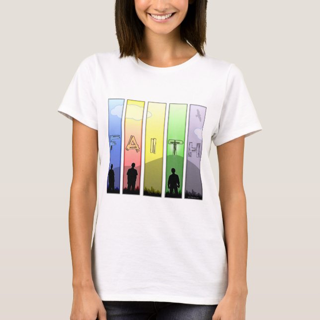 T-shirt Croix de foi (Devant)