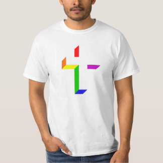 T-shirt Croix de GLBT