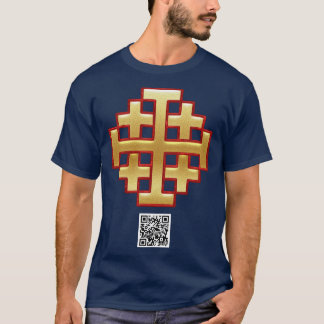 T-SHIRT CROIX DE JÉRUSALEM