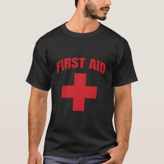 T-shirt Croix De Premiers Soins Pour Les Événements Du Per