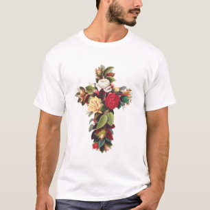 T-shirt Croix de Rose