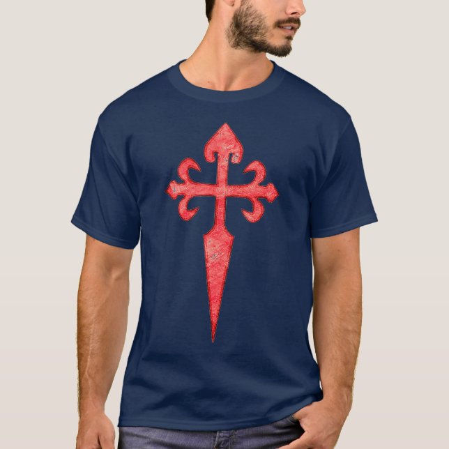 T-shirt Croix de Saint Jacques le Grand (Devant)