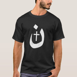 T-shirt Croix de solidarité chrétienne nazaréenne vintage