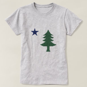 T-shirt Croix du Drapeau du Maine 1901