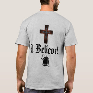 T-shirt Croix et bible