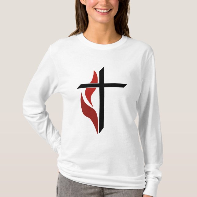 T-shirt Croix flamme (Devant)
